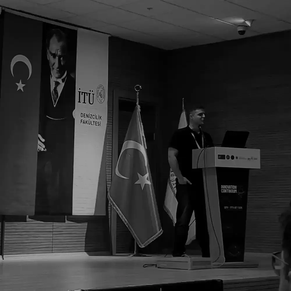 Presenting to NATO allies