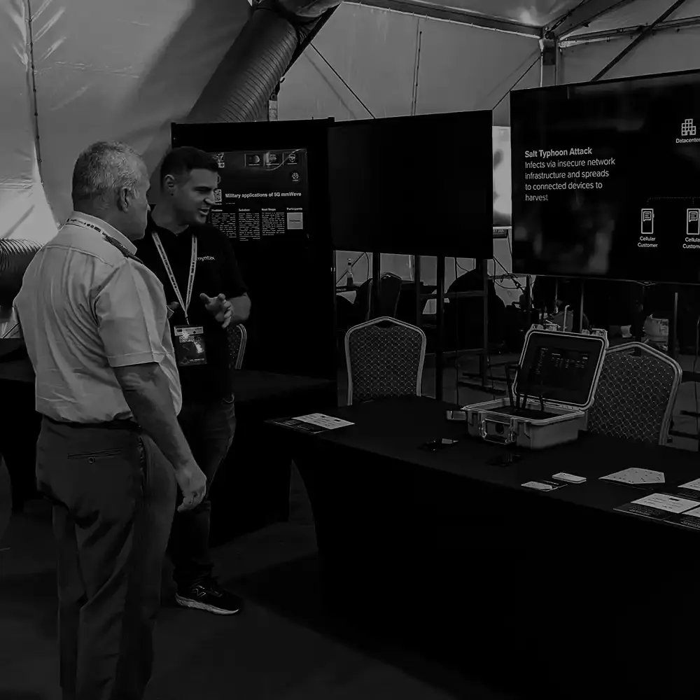 Showcasing technology to Canadian general